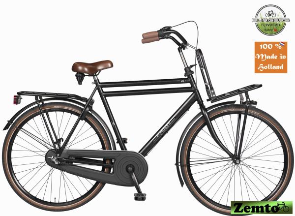 Herren Hollandrad 28 Zoll "Burgers Pick-Up" (möglich mit 3/7 Gang Schaltung) schwarz matt